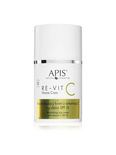 Apis Natural Cosmetics Re-Vit C Home Care лек хидратиращ крем SPF 15 50 мл.