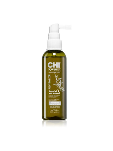 CHI Power Plus Revitalize укрепваща грижа без отмиване за коса и скалп 104 мл.