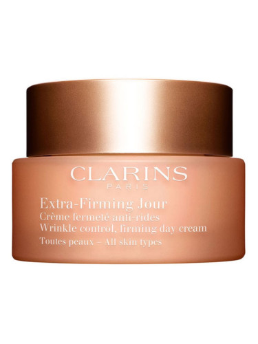 Clarins Extra-Firming Day дневен лифтинг крем против бръчки за всички типове кожа на лицето 50 мл.