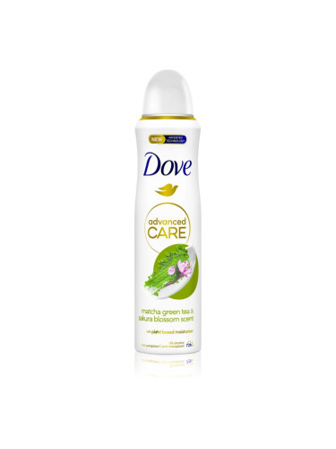 Dove Advanced Care Antiperspirant антиперспирант 72 ч. Matcha Green Tea & Sakura Blossom 150 мл.