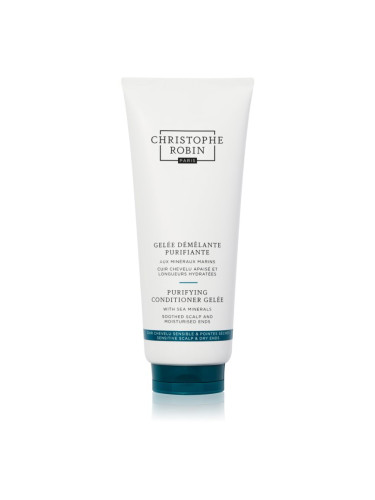 Christophe Robin Purifying Conditioner Geleé with Sea Minerals балсам за по-лесно разресване на косата 200 мл.