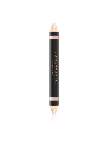 Anastasia Beverly Hills Highlighting Duo Pencil озаряващ молив под вежди цвят Matte Camille/Sand Shimmer 4,8 гр.