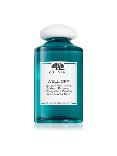 Origins Well Off® Fast and Gentle Eye Makeup Remover за премахване на очен грим 150 мл.