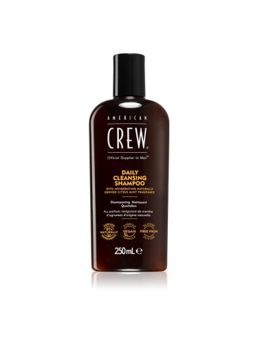American Crew Daily Cleansing Shampoo шампоан за ежедневна употреба за мъже 250 мл.