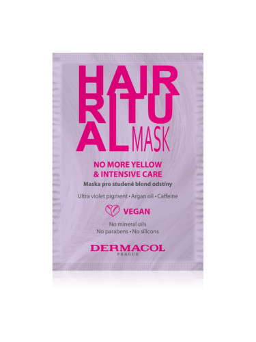 Dermacol Hair Ritual маска  за студени руси нюанси 15 мл.