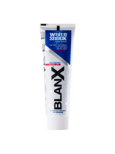 BlanX White Shock Instant White избелваща паста за зъби 75 мл.
