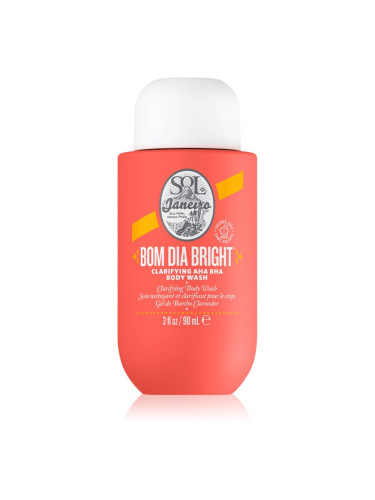 Sol de Janeiro Bom Dia™ Bright Body Wash ексфолиращ душ-гел с изглаждащ ефект 90 мл.