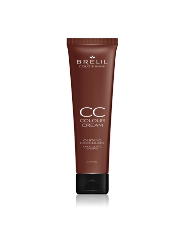 Brelil Professional CC Colour Cream оцветяващ крем за всички видове коса цвят Chocolate Brown 150 мл.