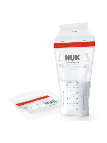 NUK Breast Milk Bag торбичка за съхранение на кърма 25 бр.