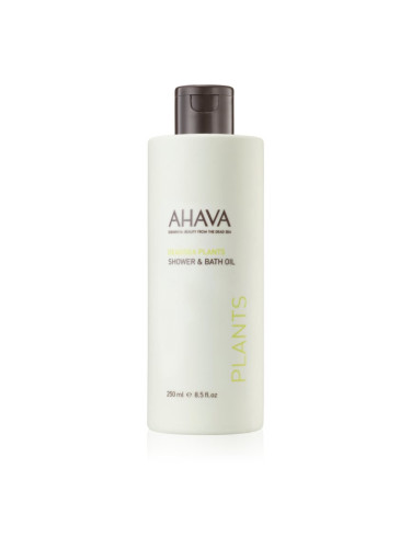 AHAVA Dead Sea Plants масло за душ и вана с успокояващ ефект 250 мл.