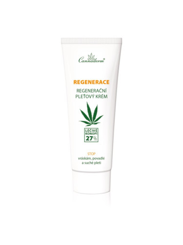 Cannaderm Regeneration Cream for dry and sensitive skin регенериращ крем за суха и чувствителна кожа 75 гр.