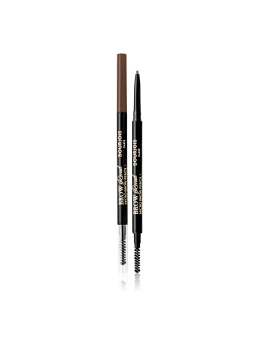 Bourjois Brow Reveal прецизен молив за вежди с четка цвят 002 Soft Brown 0,09 гр.