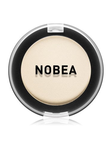 NOBEA Day-to-Day Mono Eyeshadow сенки за очи с матиращ ефект цвят Silk 3,5 гр.