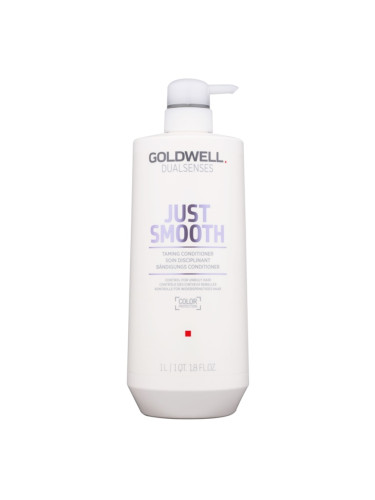 Goldwell Dualsenses Just Smooth изглаждащ балсам за непокорна коса 1000 мл.