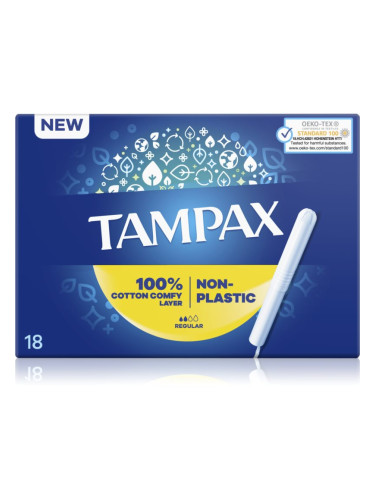 Tampax Regular тампони с апликатор 18 бр.