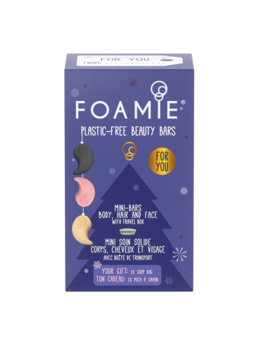 Foamie Trialsize Set подаръчен комплект (за лице, тяло и коса)