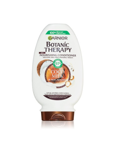 Garnier Botanic Therapy Coco Milk & Macadamia подхранва щбалсам за суха и груба коса 200 мл.