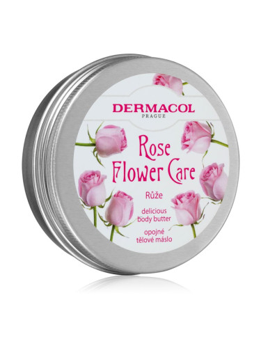 Dermacol Flower Care Rose подхранващо масло за тяло с аромат на рози 75 мл.
