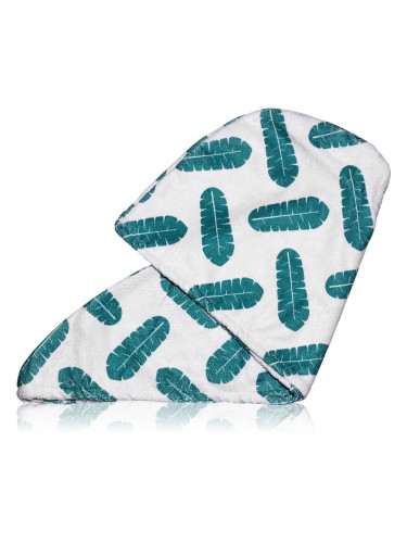 Coco & Eve Microfibre Hair Towel Wrap хавлия За коса 1.0 Leaf Print