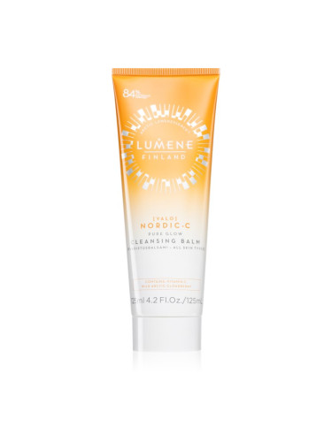 Lumene Nordic-C [VALO] Pure Glow балсам за почистване и премахване на грим 125 мл.