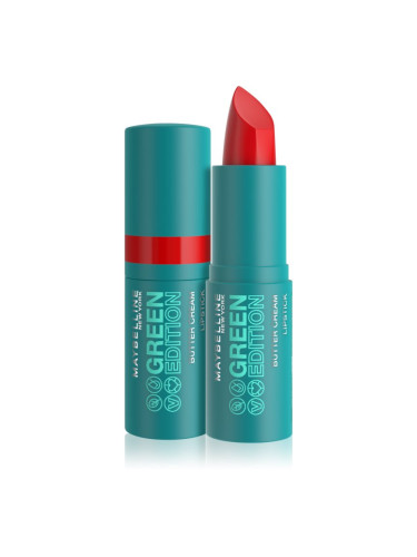 Maybelline Green Edition крем-червило с хидратиращ ефект цвят 005 Rainforest 3,4 гр.