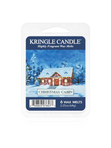 Kringle Candle Christmas Cabin восък за арома-лампа 64 гр.