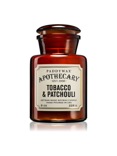 Paddywax Apothecary Tobacco & Patchouli ароматна свещ 226 гр.