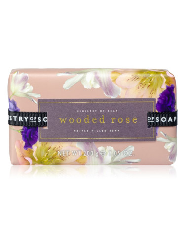 The Somerset Toiletry Co. Ministry of Soap Blush Hues твърд сапун за тяло Wooded Rose 200 гр.