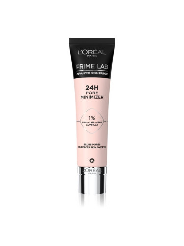 L’Oréal Paris Prime Lab 24H Pore Minimizer основа под фон дьо тен за изглаждане на кожата и минимизиране на порите 30 мл.