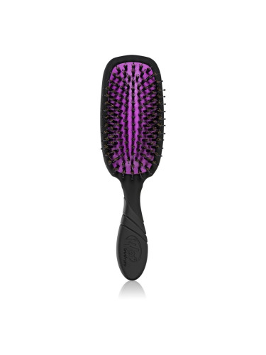 Wet Brush Pro Shine Enhancer четка за изглаждане на косата Black-Purple