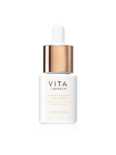 Vita Liberata Tanning Anti-Age Face Serum серум за лице за изкуствен тен анти стареене 15 мл.