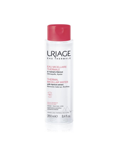 Uriage Hygiène Thermal Micellar Water - Sensitive Skin мицеларна почистваща вода за чувствителна кожа на лицето 250 мл.
