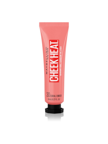 MAYBELLINE NEW YORK Face Studio Cheek Heat кремообразен руж цвят 30 Coral Ember 10 мл.