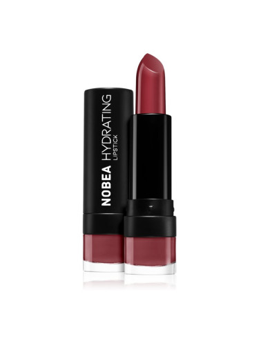 NOBEA Day-to-Day Hydrating Lipstick овлажняващо червило цвят Burgundy #L14 4,5 гр.