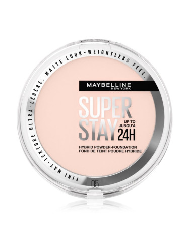 Maybelline SuperStay 24H Hybrid Powder-Foundation компактна пудра за матиране цвят 05 9 гр.