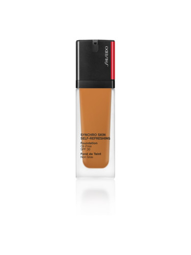 Shiseido Synchro Skin Self-Refreshing Foundation дълготраен фон дьо тен SPF 30 цвят 430 Cedar 30 мл.