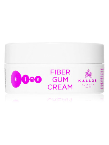 Kallos KJMN Professional Fiber Gum Cream моделираща гума За коса 100 мл.