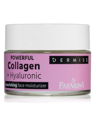 Farmona Dermiss Powerful Collagen + Hyaluronic подхранващ дневен и нощен крем за лице 50 мл.