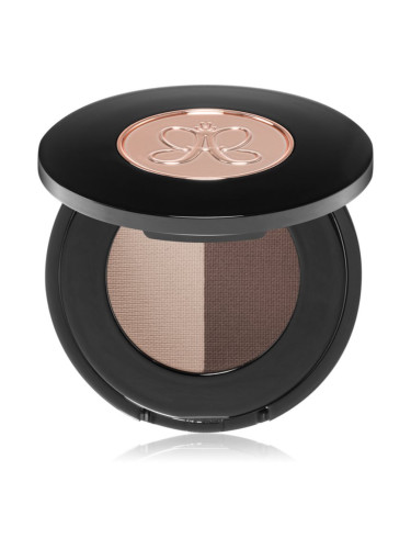 Anastasia Beverly Hills Brow Powder Duo пудра  за вежди цвят Dark Brown 2x0,8 гр.