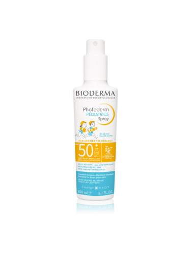 Bioderma Photoderm Pediatrics слънцезащитен спрей за деца SPF 50+ 200 мл.