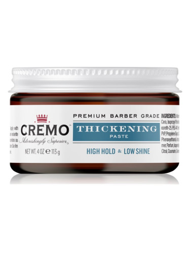 Cremo Hair Styling Paste Thickening стилизираща паста 113 гр.