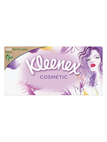 Kleenex Cosmetic хартиени кърпички 80 бр.