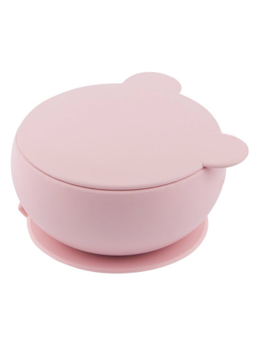 Minikoioi Bowl Pink силиконова купичка с вендуза 1 бр.