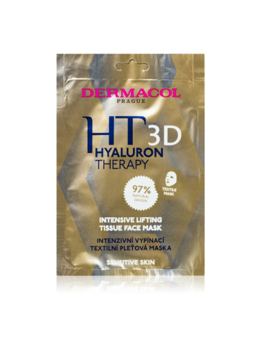 Dermacol Hyaluron Therapy 3D лифтинг платнена маска за стягане на кожата 1 бр.