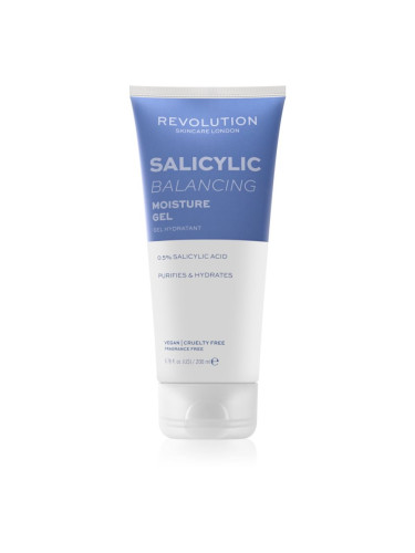 Revolution Skincare Body Salicylic (Balancing) хидратиращ гел-крем 200 мл.