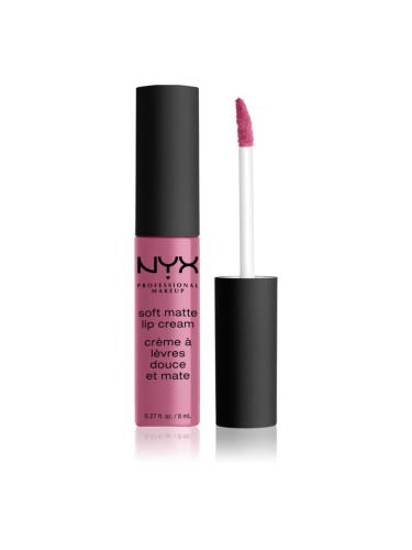 NYX Professional Makeup Soft Matte Lip Cream леко течно матиращо червило цвят 61 Montreal 8 мл.