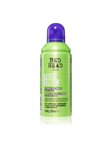 TIGI Bed Head Foxy Curls стилизираща пяна за къдрава коса 250 мл.