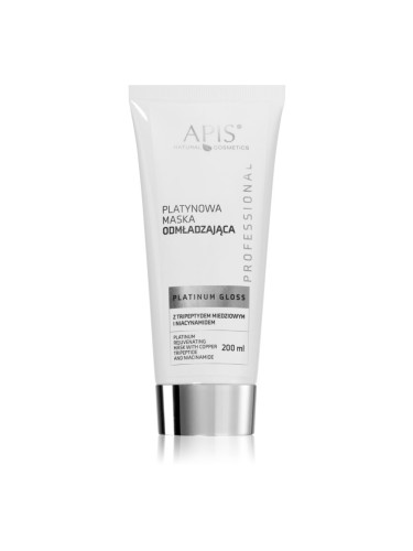 Apis Natural Cosmetics Platinum Gloss стягаща маска против бръчки 200 мл.