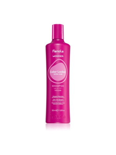 Fanola Wonder Color Locker Extra Care Shampoo озаряващ и подсилващ шампоан за боядисана коса 350 мл.