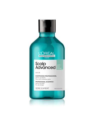 L’Oréal Professionnel Serie Expert Scalp Advanced почистващ шампоан за мазна кожа на скалпа 300 мл.